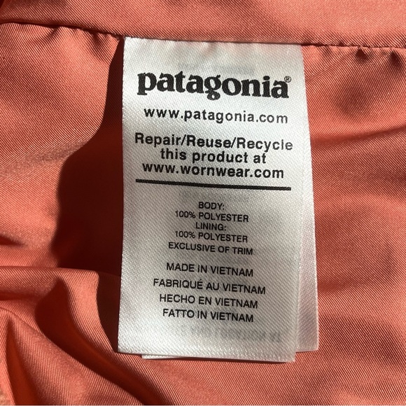 Patagonia Los Gatos Fleece Vest Coral Peach - Picture 5 of 6